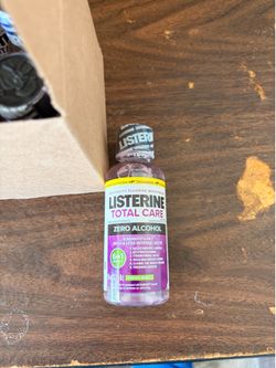 Trial Size Listerine bottles