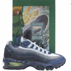 Nike Air Max 1 Yu Gi Oh With Card sz 8 Neon Undefeated 