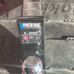 Reese Tow hitch 2-1/2 (5” drop 13,000lbs)  With 14k lb ball