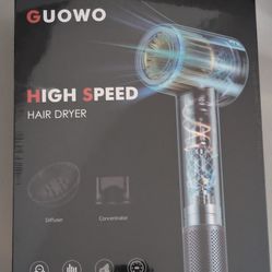 Guowo High Speed Hair Dryer (Brand New)