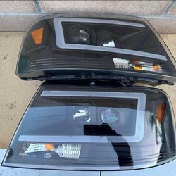04-08 Ford F-150 | 06-08 Lincoln Mark LT LED Headlights Faros Calaveras Micas Luces Lamps 