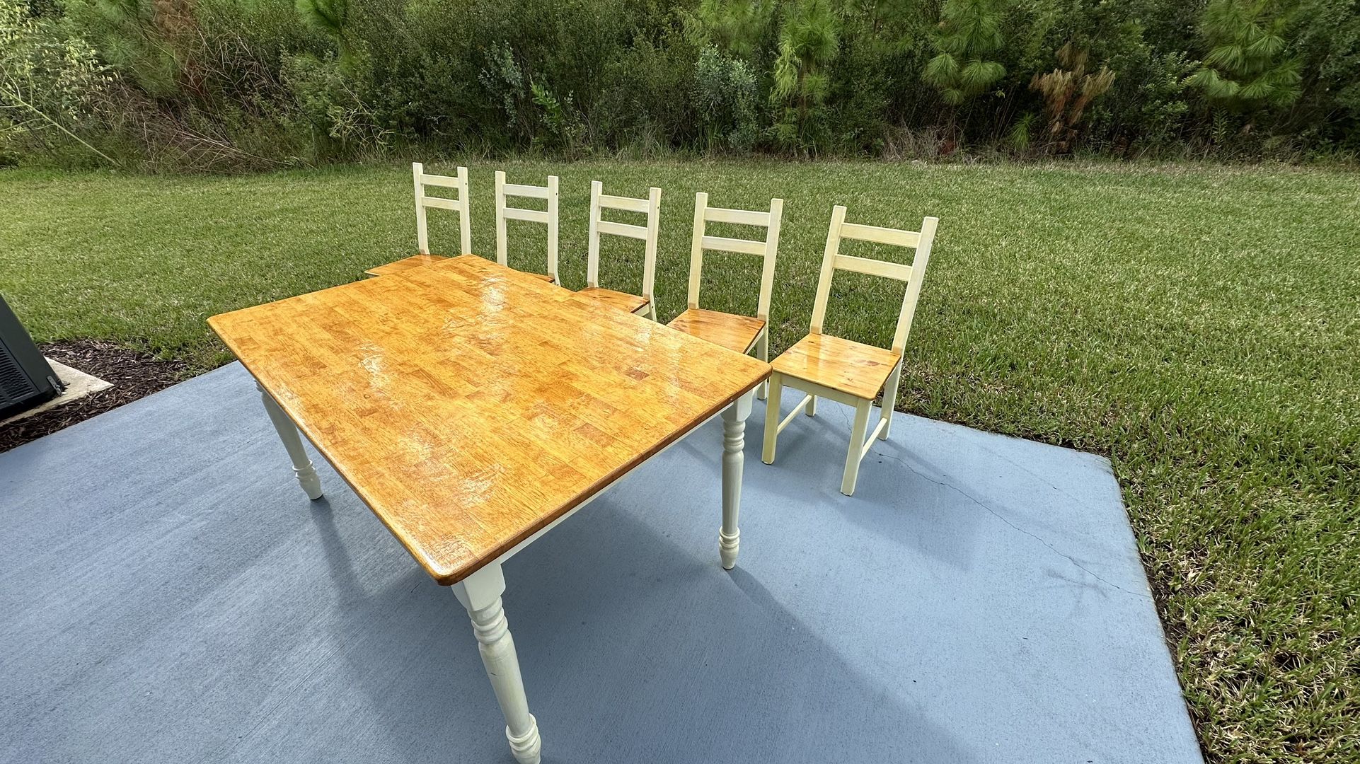 Dining Table Set with 6 Chairs