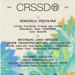 2-Day ticket CRSSD (Saturday and Sunday)