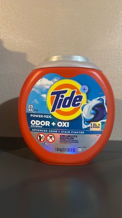 Tide odor Oxi 25XL New Laundry Detergent