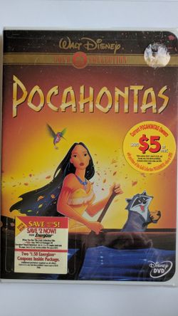 New DISNEY'S POCAHONTAS DVD