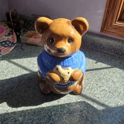 Ceramic Bear Cookie Jar