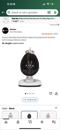 4moms Mamario Baby Swing