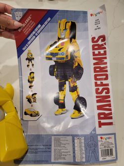 Bumblebee Transformer Costume