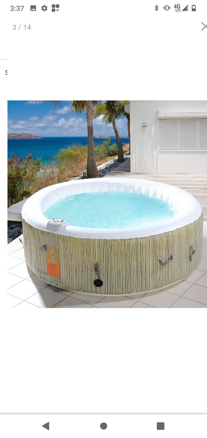 Indoor Outdoor hot tub