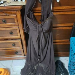 Brown Evening Gown
