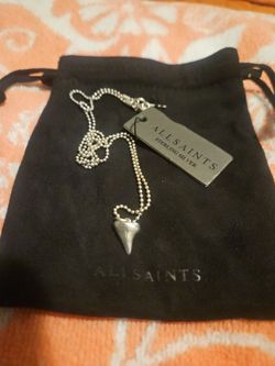 925 chain 20" AllSAINTS ORIGINAL FROM STORE