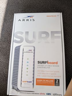 Surfboard Modem & Wi-Fi Router