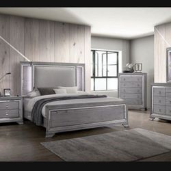 Brand New Stylish Queen Bed Set