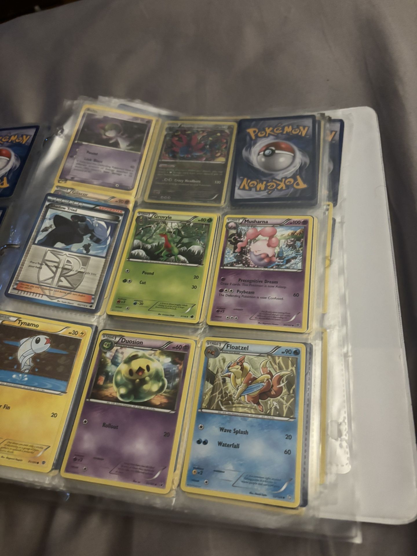 Old pokemon card binder