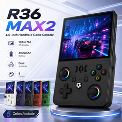 Portable Retro Handheld Game Console Linux System 4 Inch Screen Classic Gaming Device