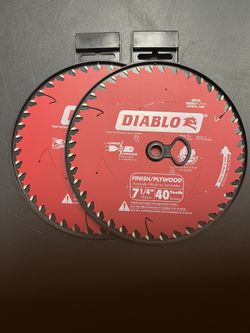 Diablo Finish/Plywood 7.25 40 Teeth Blade