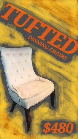 Dinning chairs.