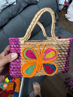 Handwoven Tote Mexico Small Bag