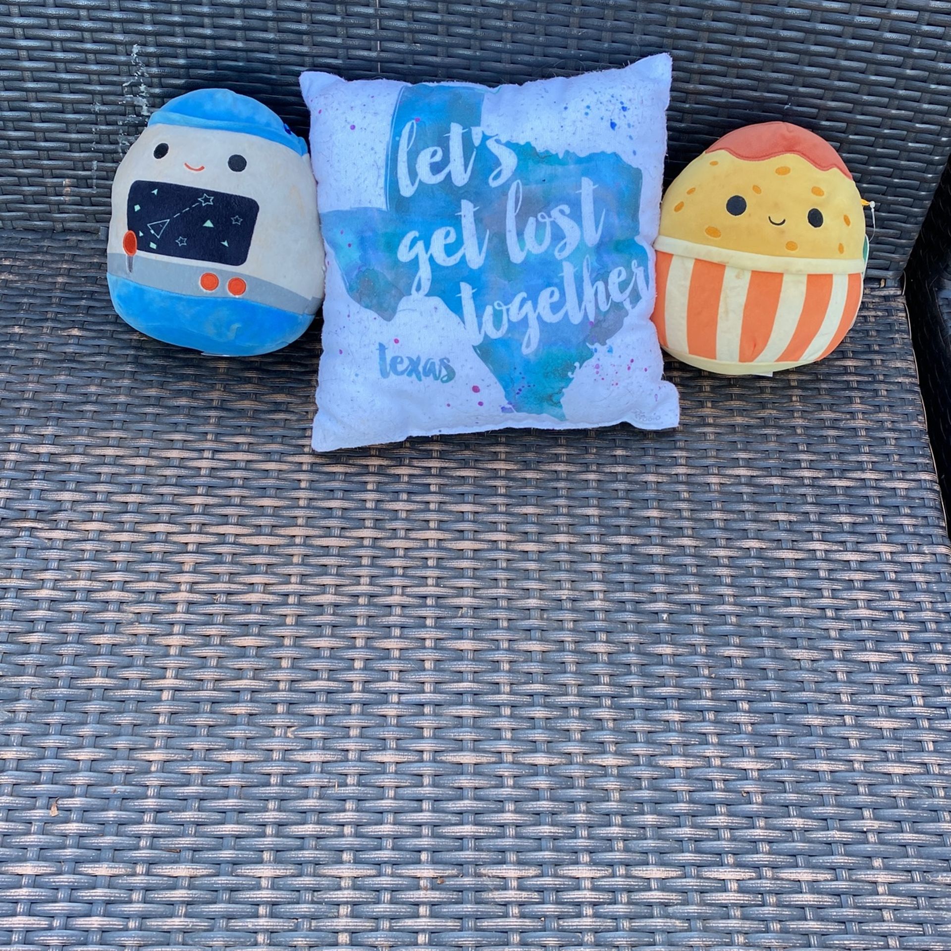 Squishmellows And A Pillow