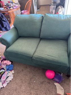 Green couch