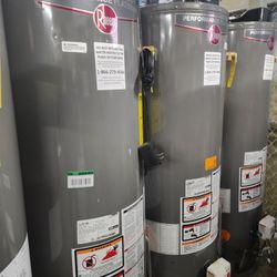 New Water Heater Rheem Performance Platinum Gas 40-gallon Free Installation 