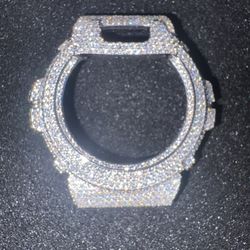 G-Shock DW6900 , Moissanite Cover , With GRA Certificate 