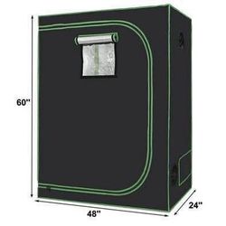SALE! New Hydroponic Indoor Grow Tent Kit Reflective Mylar Dark Room System Accessories