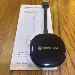 Motorola MA1 Wireless Android Auto Car Adapter