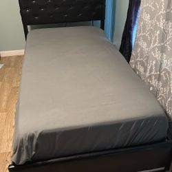 Twin Bed Frame With Mattress
