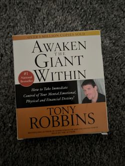 Awaken the Giant Within by Tony Robbins (2000, Compact Disc)