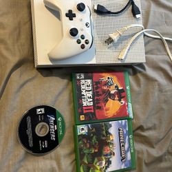 Xbox One + Controller And Games