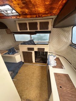Vintage 1970s Boler Fiberglass Camper
