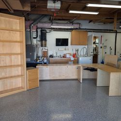 5-pc Scandinavian Office Furniture 