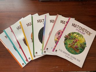 Matchstick Mouse Adult Coloring Books