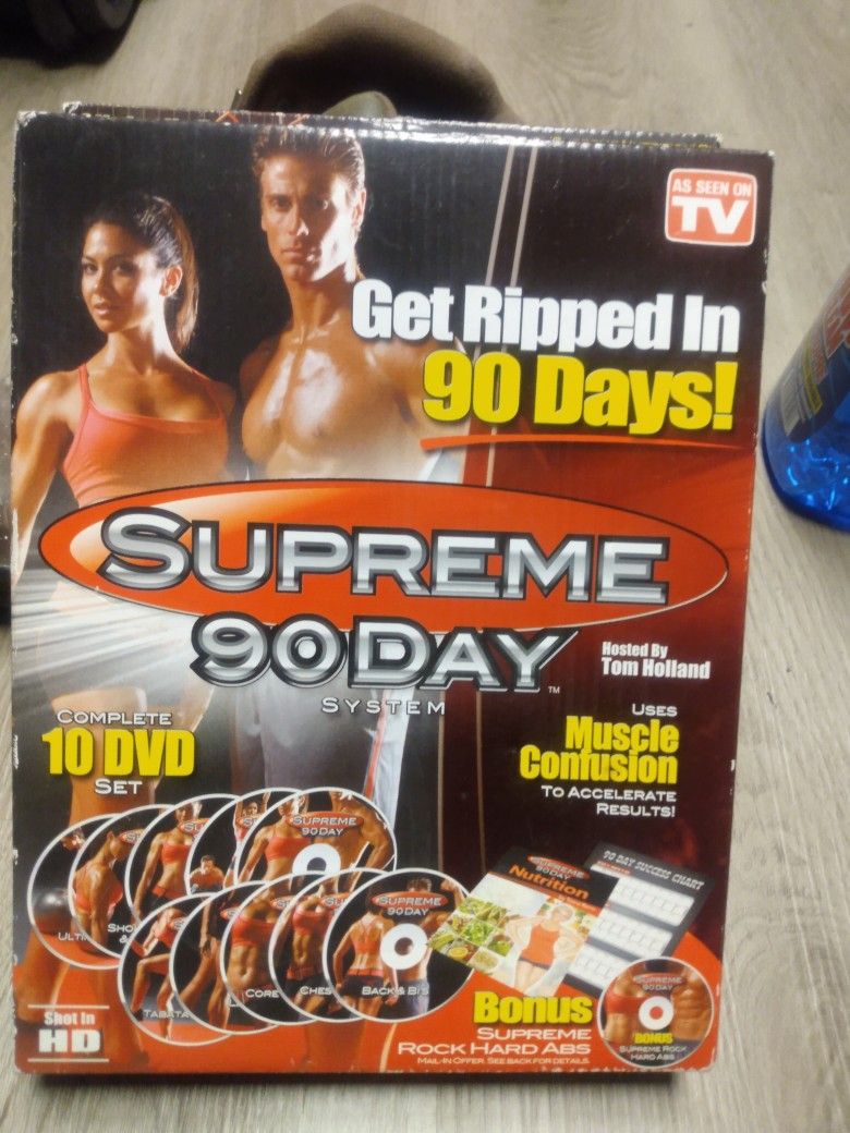 NEW Vintage Supreme 90 Day System 10 DVD Set