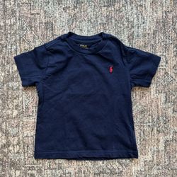 Polo Ralph Lauren Navy Blue Short Sleeve T Shirt Size 3T NWOT
