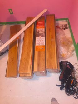 Laminate flooring brand new inbox not opened