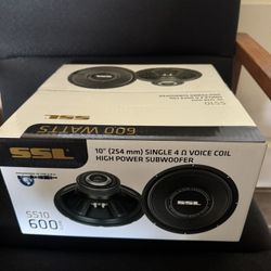 Sound Storm Laboratories 10 “ Subwoofer Speaker