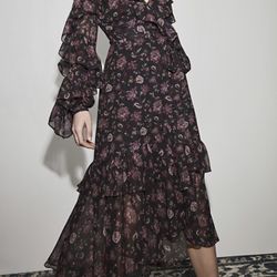 AMUR Rumi Wrap Dress