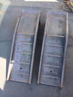 Vehicle Work Ramps