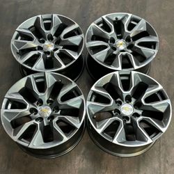 20in rims Silverado RST 2026 w/sensors