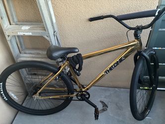 Throne Cycles "The Goon" 29" BMX Bike - Gold Chrome