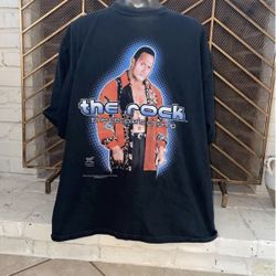 2000 WWF Vintage The Rock Shirt 