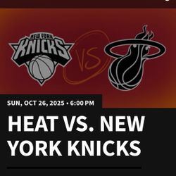 MIAMI HEAT TICKETS