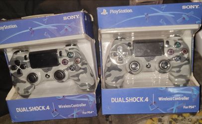 2 Wireless PlayStation 4 Controllers