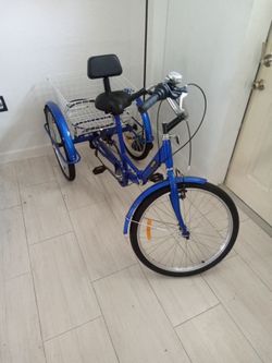 VEVOR 7 SPEED THREE WHEEL BIKE
