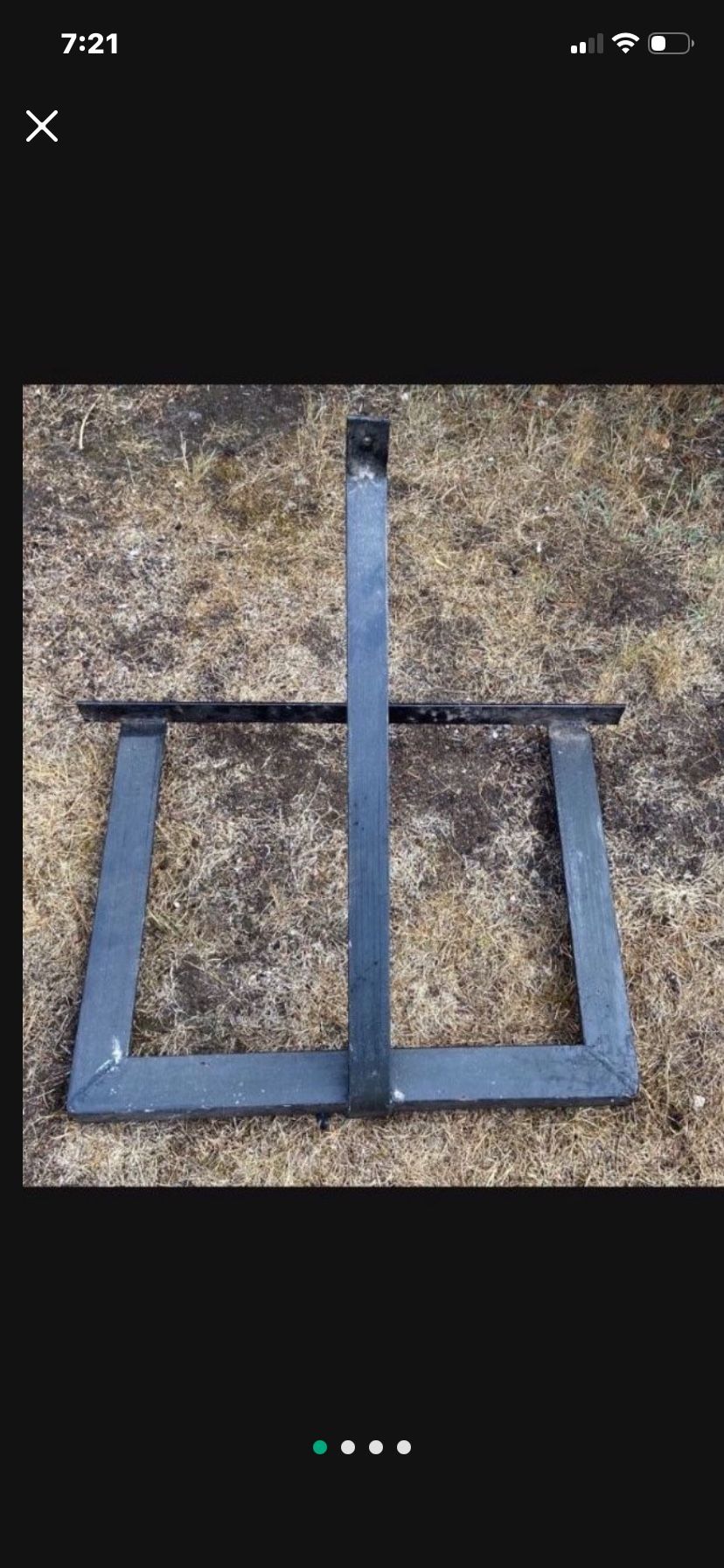 Exterior Wall Mount Steel Air Conditioner Bracket