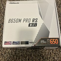 B650 Pro Rs WiFi Motherboard 