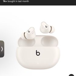 Beats Studio Buds + True Wireless Bluetooth Noise Cancelling Earbuds - Ivory