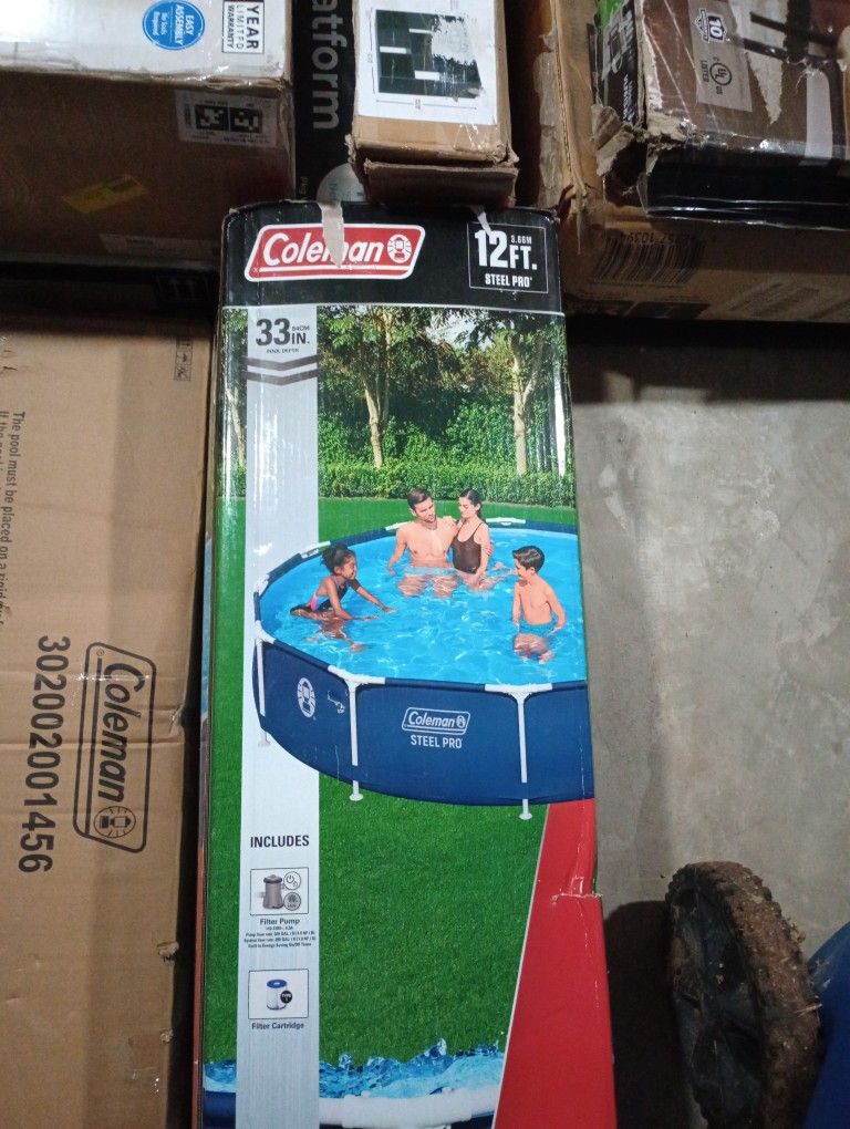 12ft X 33" Steel Pro Pools